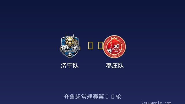 济宁队 vs 枣庄队 全场录像